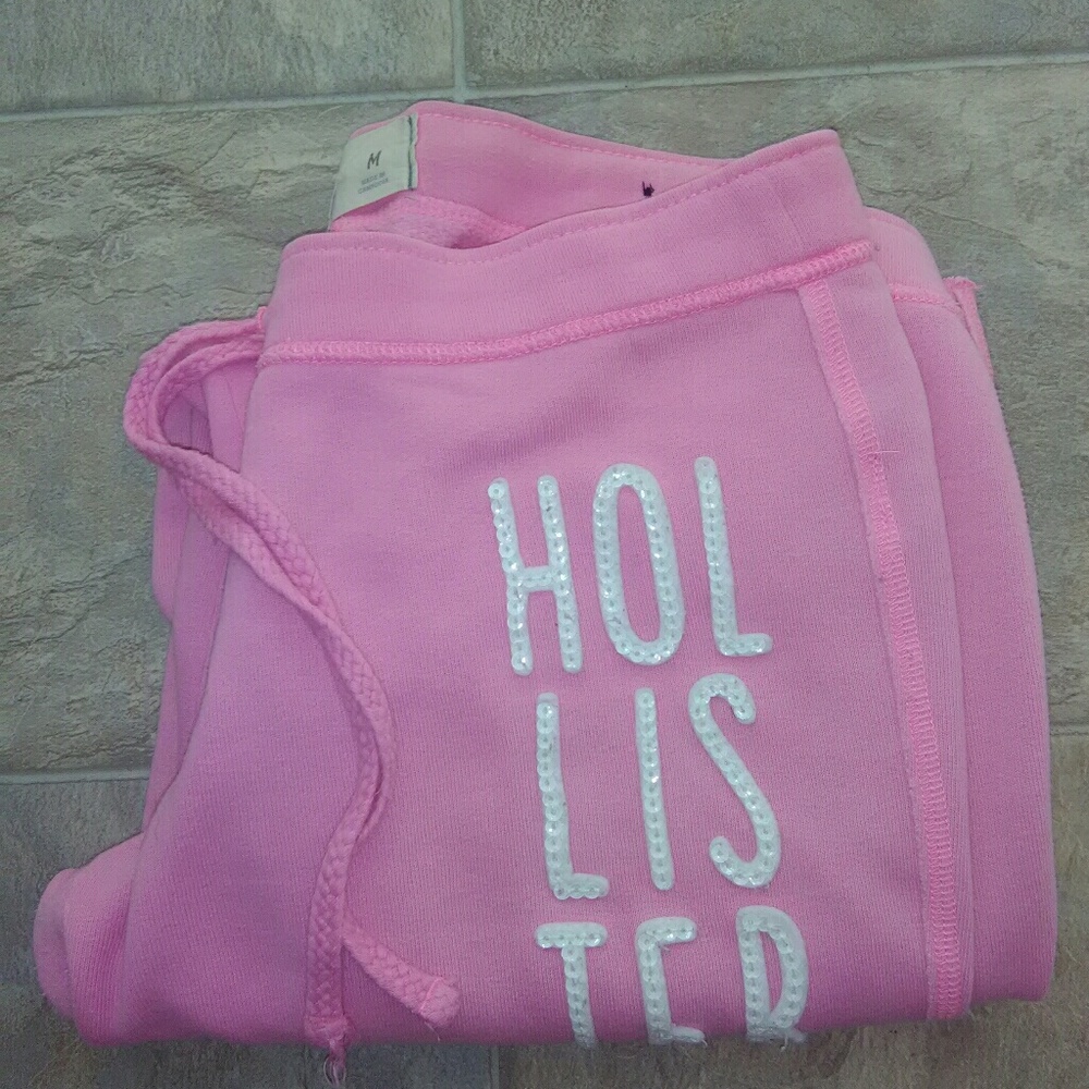 Pink Hollister Sweats